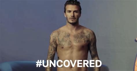 David Beckham: a history of his nudity. Standby for our favourite pictures of the footballer wearing nothing but pants over the last few years. Here's looking at you Becks ( Image: Splash)...